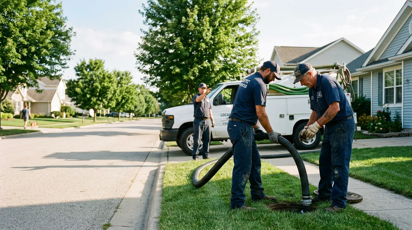 Septic Tank Cleaning in Darien Center, NY